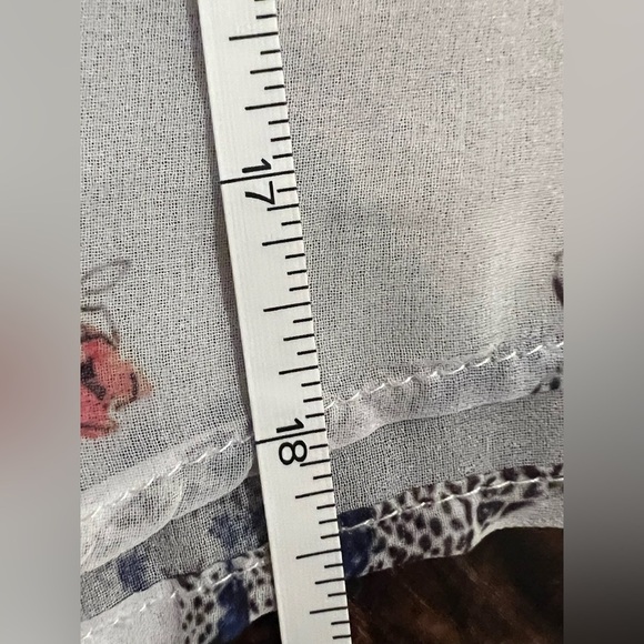 Pretty Little Liars by Aeropostale XL sheer sleeveless top, open back, EUC - Picture 8 of 9